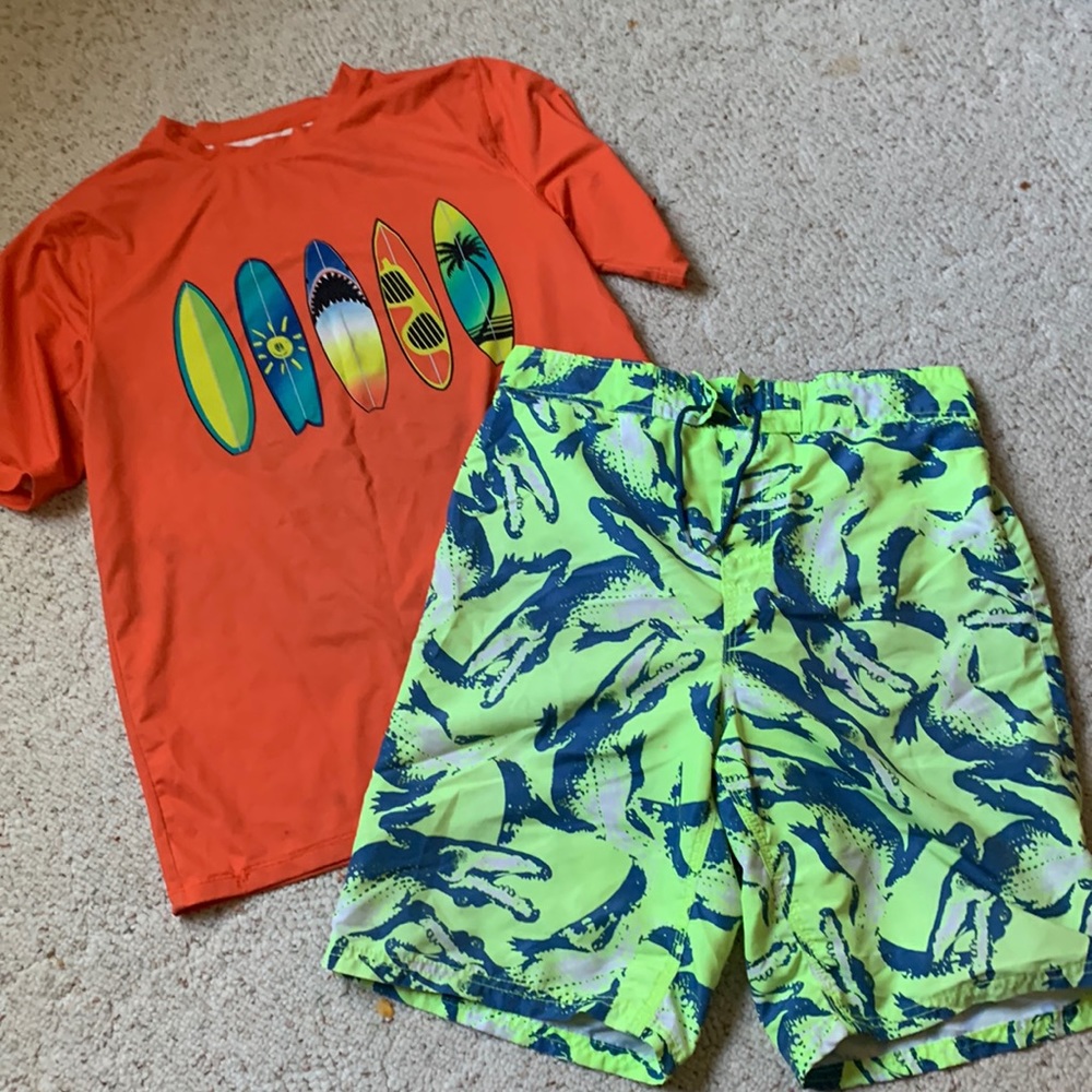 Boys Swimming Suit Set, side 14/16